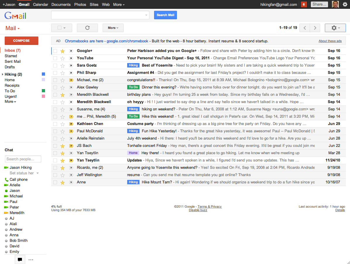 About Gmail’s new look